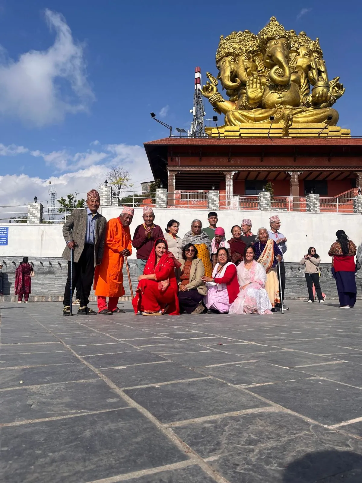 Residents tour